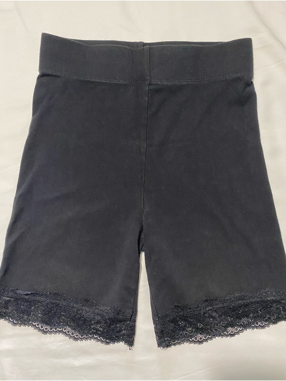Forever 21 Black High-Rise Bike Shorts